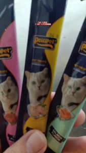 POTOPET baru (100 KEPING) vitamin jajan kucing makanan (100 pcs) kucing snek kucing merawat kucing snek Stick Snekjajankucing stik 15g Cat stick/Cat Snack