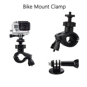 Universal Bike Handlebar Mount Clamp for Gopro Hero 13 12 11 DJI Osmo Action 5 4 Insta360 X4 X3 Camera Motorcycle Bracket Holder