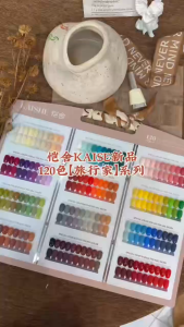 Kaise Traveler Series 120 Colors Premium Gel Polish Collection | EU 3-Free New Upgrade Formula 120色【旅行家】高端系列全色系甲油胶