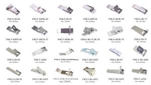 LED Downlight Hardware Flat Plate Metal Panel Springs Clip for Ceiling Hanging