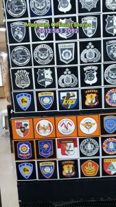 Emblem Patch POKDAR BINMAS SATPOL PP Security Pancasila Perbakin Badge Prepet Perekat Velkro Tactical Army Terbaru