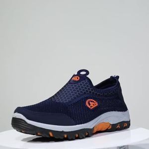 Giày Đi Bộ Đường Dài Ngoài Trời Giày Lưới Mẫu Mới Giày Thể Thao Chống Mòn Chống Trượt Thoáng Khí Cho Nam Giày Chạy Bộ Thường Ngày