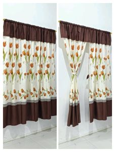 Gorden Bunga Serut Poni 100x200 Pintu Jendela