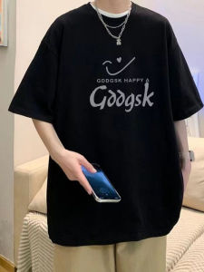 Pure Cotton Mens Short Sleeve T-Shirt Summer Thin Simple Style Trendy Brand Half Sleeve Body Shirt Casual Youth Fashion