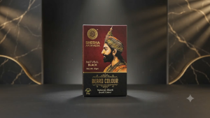 Shesha Ayurveda Natural Black Beard Colour | No Ammonia No Peroxide No Bleach | 20g