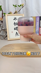 SG【ReadyStock】Zemkon Juicer Fruit Nut Grind One-Touch Operation Compact and portable