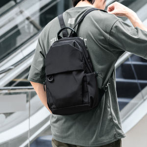 MOYYI Ba lô Trọng lượng nhẹ Vải Oxford nhỏ không thấm nước Kích thước nam Ba lô máy tính xách tay thời trang giản dị cho nam giới và phụ nữ thích hợp để mang chơi thể thao