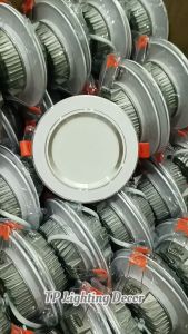 Đèn Led âm trần downlight 9W (nguồn liền) 12W (nguồn rời) ánh sáng trắng và ánh sáng 3 màu