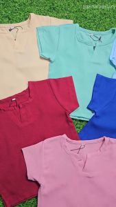 Baju Bayi Lelaki | Kurta Budak | Baju Budak Lengan Pendek | T-Shirt Bayi