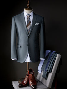100% Wool Mens Suit