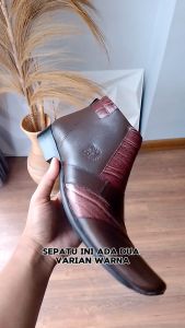 Sepatu Boot Pria Formal Kulit Boots Pantofel Kerja F0322