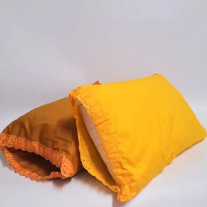 หมอนกฐิน หมอนพระ หมอนหนุน สําหรับพระสงฆ์ หมอนบวช หมอน สีเหลือง หมอน สีพระราชทาน