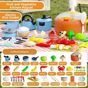 Feiyu | Chewable Simulation Fruits & Vegetables Toy for Kids Food Grade