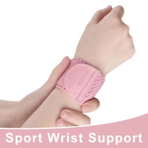 2/1pcs Womens Lightweight Compression Wrist Support for Badminton Basketball Fitness - High Elasticity Sports Brace