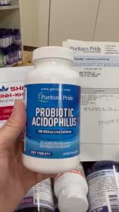VIÊN UỐNG T.ĂNG C.ƯỜNG L.ỢI K.HUẨN M.EN V.I S.INH PURITANS PRIDE PROBIOTIC ACIDOPHILUS