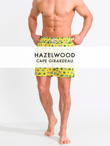 Hazelwood ® กางเกงว่ายน้ำชาย แห้งไว Noah - Yellow Bus 23-25-04