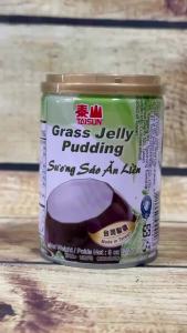 Sương Sáo Ăn Liền Taisun 255g Kèm Muỗng | Grass Jelly Pudding Đài Loan Mềm Mát Tiện Lợi