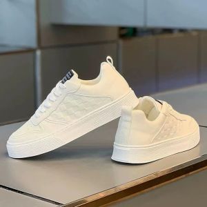 gumahus | Breathable White Casual Shoes
