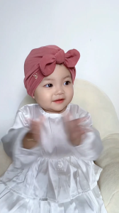MICHELLE TURBAN Daffi Hijab Turban Anak Bayi Premium Kekinian 2025