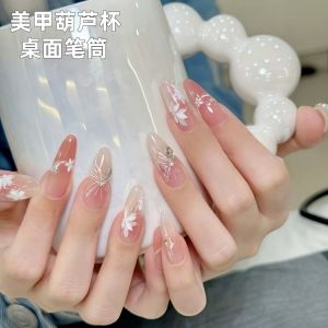 Lampen Aurora Hoa Quà Tặng Tạo Hình Trang Trí Móng Tay Bàn Làm Việc Bộ Lọ Cốc Kẹo Đồ Trang Trí Nhà Đồ Trang Trí Nội Thất