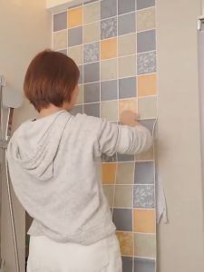 PVC Homedecor Tiles Design for Bathroom & Kitchen