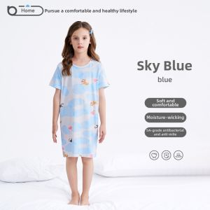 batubatu | Cool Summer Modal Childrens Sleeveless Nightgown