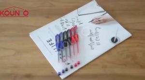 Pulpen Gel Standard Pena Tinta Cair Bolpoint Pulpen Gel Alat Tulis Stationary Pulpen Gel Mimi 0.5mm