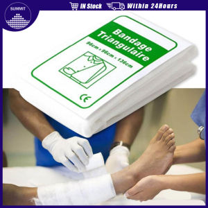 5/10Pcs Triangular Bandage for First Aid Wound Burn Care Arm Sling Bandage ( 96*96*136cm)