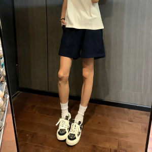 ZHUOCAN | Quần Short Co Dãn Thoáng Khí Cotton Cổ Điển 3/4
