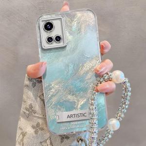 เคสโทรศัพท์ซิลิโคนแบบครอบเต็มสำหรับ Vivos10 S12 ป้องกันการตกหล่นแบบเรียบง่าย V2121A ลายน้ำแข็งสีน้ำเงินระดับไฮเอนด์