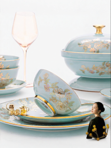 COMEPUSSI | Luxury Elegant Porcelain Dinner Set