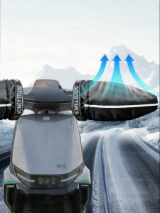 Electric Bike Winter Warmth Protective Gloves L