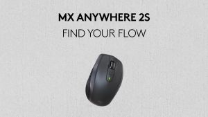 Logitech MX Anywhere 2S Bluetooth Edition Graphite Wireless Multi Device Mouse With Logitech Flow Gesture Control and Wireless File Transfer (Work From Home Home Based Learning)