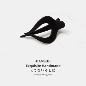 Korean Japanese Style Matte Hairpins Lazy Duckbill Clips Back of Head Hair Clips 2024 New Fashion Hair Accessories