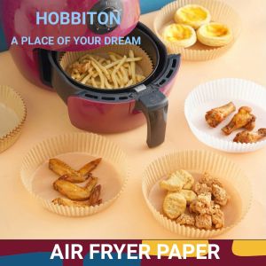 [READY STOCK] 50pcs 20cm Malaysia Air Fryer Disposable Paper Baking Paper
