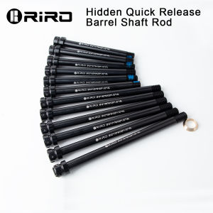 RIRO ก้านเพลาจักรยาน12/15มม. อัลลอยอลูมิเนียมอัลตราไลท์ QR MTB จักรยานเสือหมอบผ่านเพลาล้ออุปกรณ์เสริม