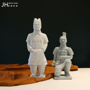 Modern Minimalist Ceramic Sculpture Home Decor TV Cabinet Bar Cabinet Living Room Decoration Tiled Artistic Display Piece