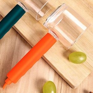 Parutan Serbaguna Peeler Wortel Kentang Dengan Tabung Simpan Kulit Anti Berantakan 2KOP5