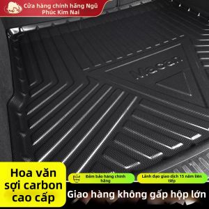 WUFUJINNIU | Thảm Hành Lý Sau cho Nhiều Loại Xe Mẫu Sợi Carbon