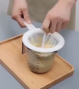 Saringan Multifungsi Nylon Putih - Penyaringan Kopi/Susu/Kedelai/Jus/Buah