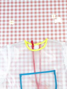 Apron Lukis Anak Lengan Panjang Anti-Air Celemek Melukis Waterproof Kids Painting Art Smock Kids