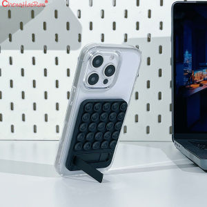 1PC Silicone Suction Cup Mobile Phone Back Sticker Universal Anti-Slip Self-Adhesive Folding Bracket for Glass Surfaces