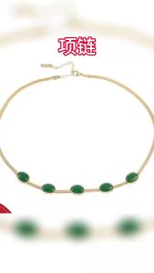 Vòng cổ nữ bằng thép Titan Vòng cổ xương đòn đơn giản trang sức cá tính thời trang bán chạy