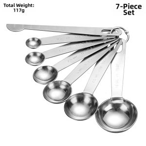 430 Stainless Steel Linear Handle Measure Set