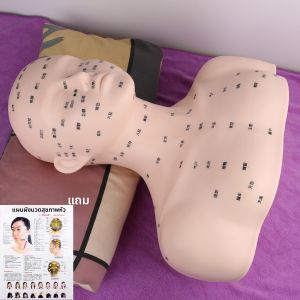 หุ่นฝึกหัดทำผมสำหรับร้านเสริมสวย แบบฝึกซ้อมสระผม ใช้กับเส้นผมปลอม ยี่ห้ออื่น วัสดุเส้นผมใยสังเคราะห์อื่นๆ