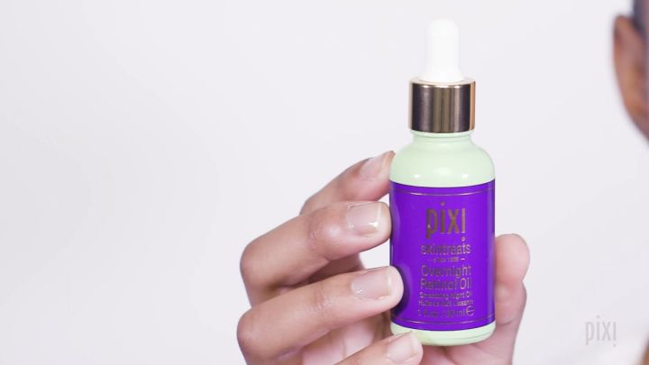Pixi Overnight Retinol Oil 30ml - Anti-Aging Facial Oil with Retinol, Ceramides, and Jasmine Oil - Hydrates, Firms, and Improves Skin Texture Overnight
