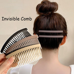 3Pcs Invisible Matte Hair Comb Hair Clip Insert Comb Bangs Broken Hair Finishing Artifact