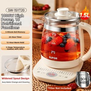 Supor | Multifunctional Compact Home Health Pot with Stewing and Boiling