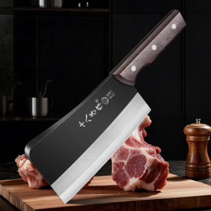 SHI BA ZI ZUO | Antibacterial Heavy Duty Butcher Chopper Knife