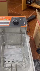 Bếp chiên nhúng điện DORON 2500W đa năng chiên gà rán khoai tây đồ ăn nhanh nhiệt độ cao sôi cực nhanh